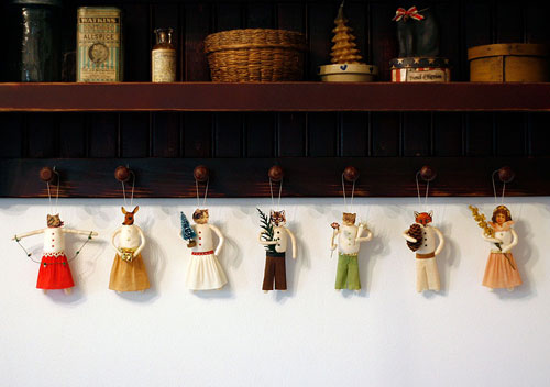 Spun Cotton Ornaments Holiday 2012 Collection