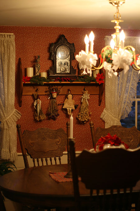 primitive Christmas decor