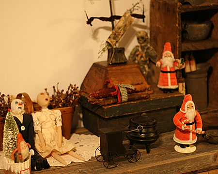 primitive Christmas decor