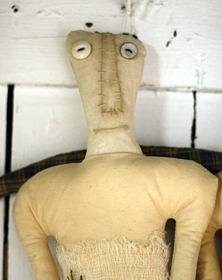 primitive folk art doll