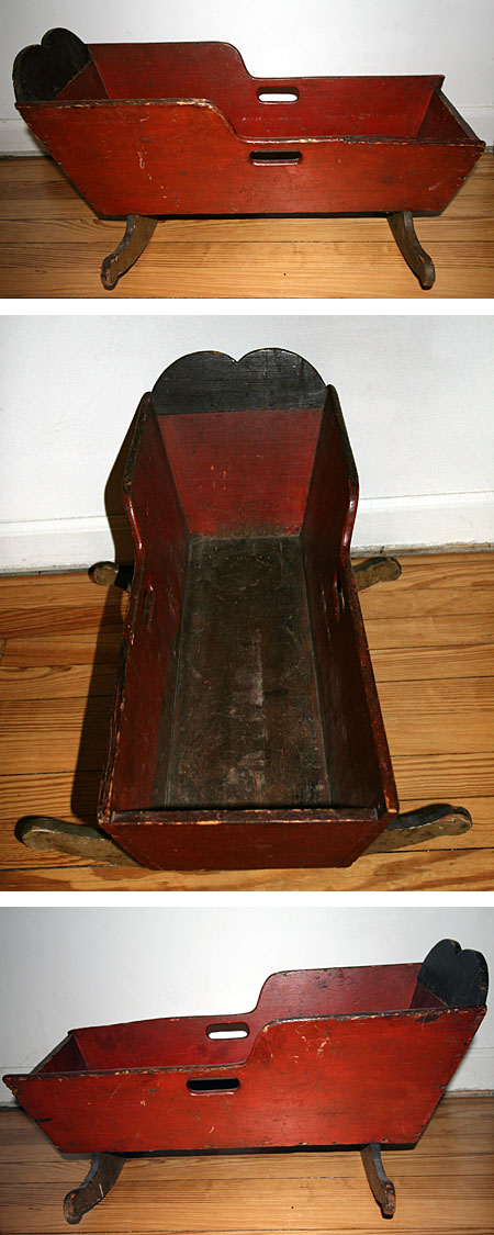 antique cradle