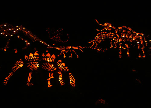 The Great Jack O' Lantern Blaze 2009 in Historic Hudson Valley, NY