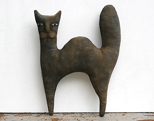 primitive cat doll