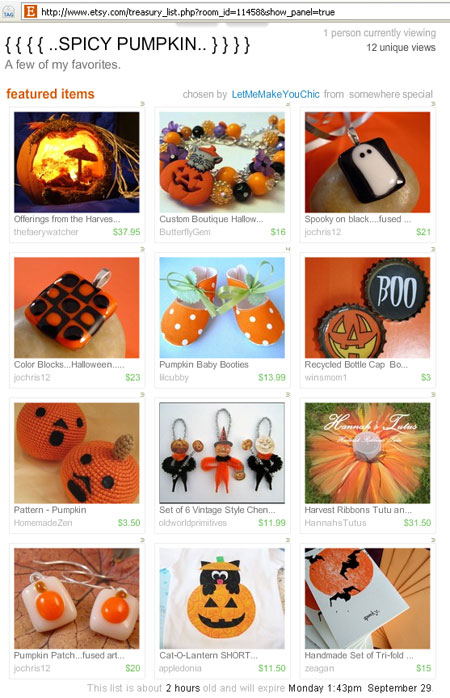 etsy treasury