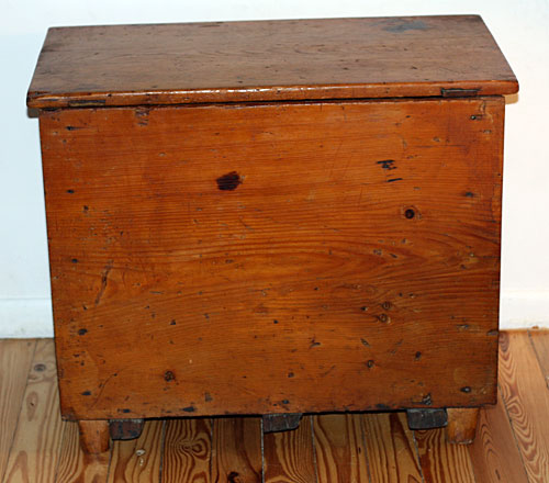 antique pine trunk