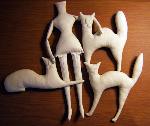 primitive cat dolls