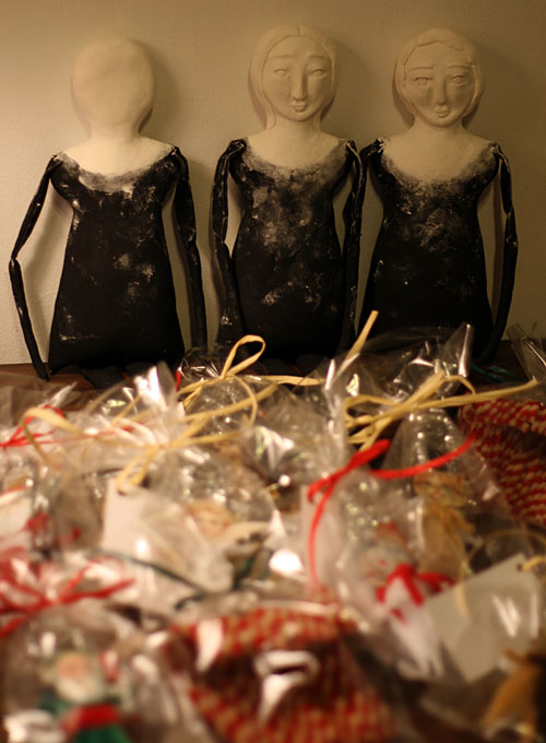 primitive dolls as works in progress