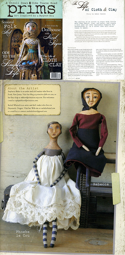 Prims magazine feature - The Life of Cloth and Clay