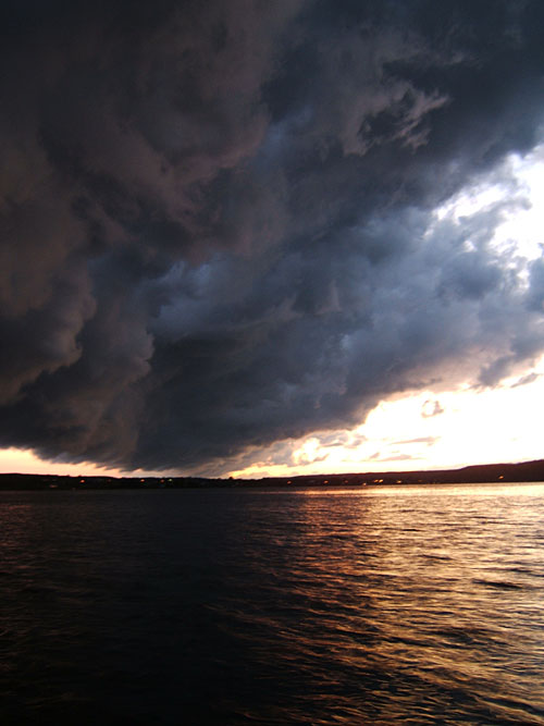 Upper Rideau lake in Westport, Ontario, Canada