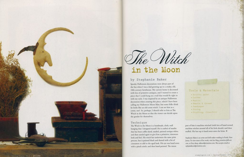 The Witch in the Moon in Prims Magazine